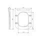 Сидіння для унітаза Qtap (Crow Ultra) з мікроліфтом Slim QT99SC6108W SD00052112 фото 1