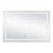 Дзеркало Qtap Mideya (DC-F613) 1200х800 з LED-підсвічуванням Touch, з антизапітнінням, з годинником, диммером SD00034659 фото 3