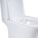 Унітаз-компакт Qtap Presto Quadro безобідковий з сидінням Soft-close QT24221215AW, підлоговий, білий SD00052480 фото 6
