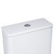 Унітаз-компакт Qtap Presto Quadro безобідковий з сидінням Soft-close QT24221215AW, підлоговий, білий SD00052480 фото 15
