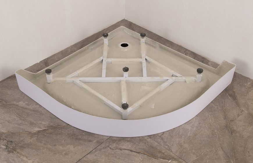 Душевая кабина Mixxus PLAIN SCT02 с низким поддоном 90x90 см, стекло 4мм, графит (MI6901) MI6901 фото