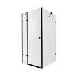 Душевая кабина Qtap Capricorn BLA1099SC6 90x90 см, стекло Clear 6 мм, покрытие CalcLess без поддона SD00045261 фото