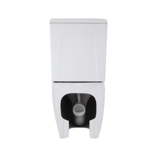 Унітаз-компакт Qtap Robin Ultra Quiet безобідковий з сидінням Soft-close QT13222128AUQ1W, підлоговий, білий колір SD00051949 фото