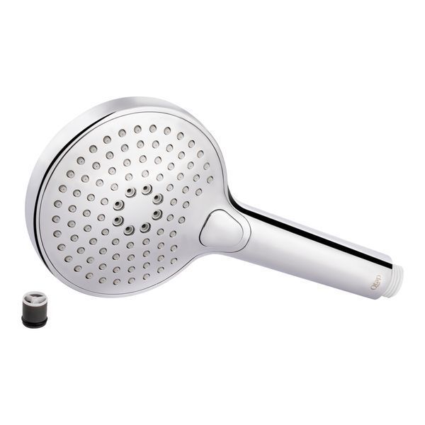 Лейка для ручного душа Qtap Rucni 120 мм круглая QTRUCA120O3KCC Chrome, 3 режима, ABS пластик SD00041887 фото