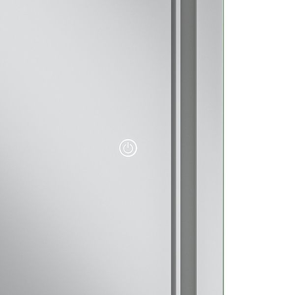 Дзеркало Mixxus Premium QUADRO MR20-90x70-REVERSE (LED Touch, Anti-fog, димер) (MP6621) MP6621 фото