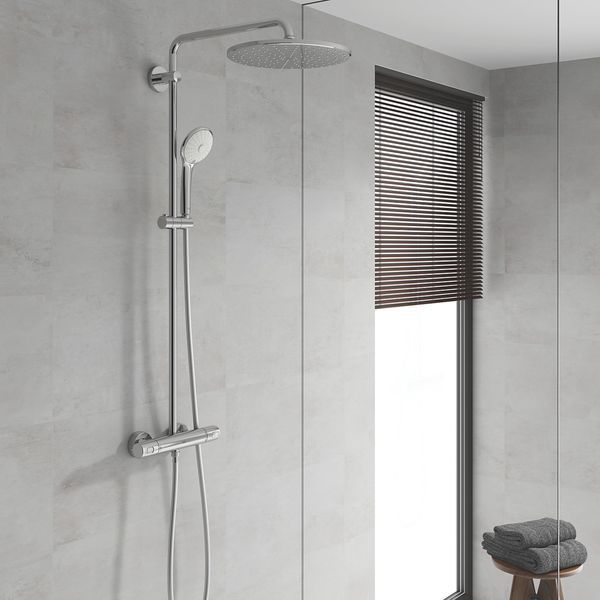 Душевая система Grohe Euphoria с термостатом и хромированным покрытием 26075001 (26075001) 26075001 фото