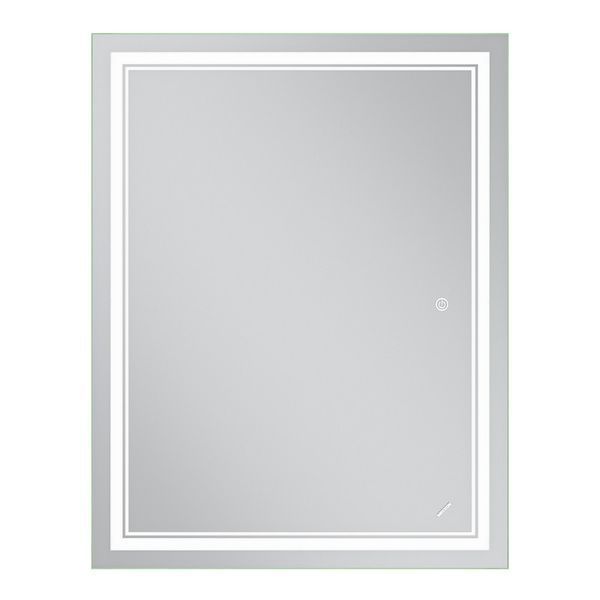 Дзеркало Mixxus Premium QUADRO MR20-90x70-REVERSE (LED Touch, Anti-fog, димер) (MP6621) MP6621 фото