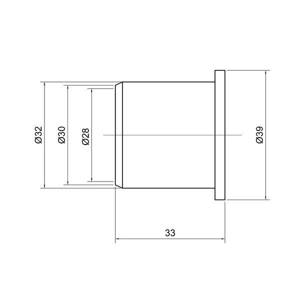 Заглушка PPR канализационная TA Sewage 32 SD00034570 фото