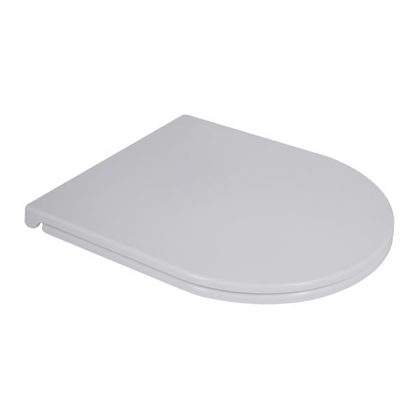 Унітаз-компакт Qtap Robin Ultra Quiet безобідковий з сидінням Soft-close QT13222128AUQ1W, підлоговий, білий колір SD00051949 фото