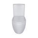 Унітаз-компакт Qtap Robin Ultra Quiet безобідковий з сидінням Soft-close QT13222128AUQ1W, підлоговий, білий колір SD00051949 фото 10