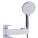 Смеситель для ванны Qtap Jay с поворотным изливом (c душевым гарнитуром) QTJAY260CRW45554 Chrome/White SD00051678 фото 6