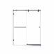 Двері в нішу Koer SR SD06 140x220 см з прозорим склом Easy Clean 8мм, графіт (KR5369) KR5369 фото 7