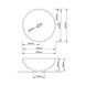 Раковина-чаша Qtap Owl 400х400х155 White QT1911K53WN SD00053082 фото 2