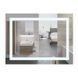 Дзеркало Mixxus Warm MR02-100x70 (годинник, LED-підсвітка, антизапотівання) (MI6002) MI6002 фото 1