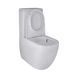 Унітаз-компакт Qtap Robin Ultra Quiet безобідковий з сидінням Soft-close QT13222128AUQ1W, підлоговий, білий колір SD00051949 фото 3