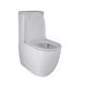 Унітаз-компакт Qtap Robin Ultra Quiet безобідковий з сидінням Soft-close QT13222128AUQ1W, підлоговий, білий колір SD00051949 фото 2