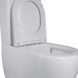 Унітаз-компакт Qtap Robin Ultra Quiet безобідковий з сидінням Soft-close QT13222128AUQ1W, підлоговий, білий колір SD00051949 фото 6