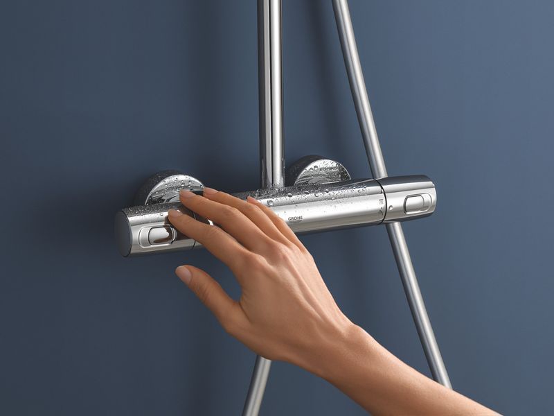 Душевая система Grohe Euphoria с термостатом и хромированным покрытием 26075001 (26075001) 26075001 фото