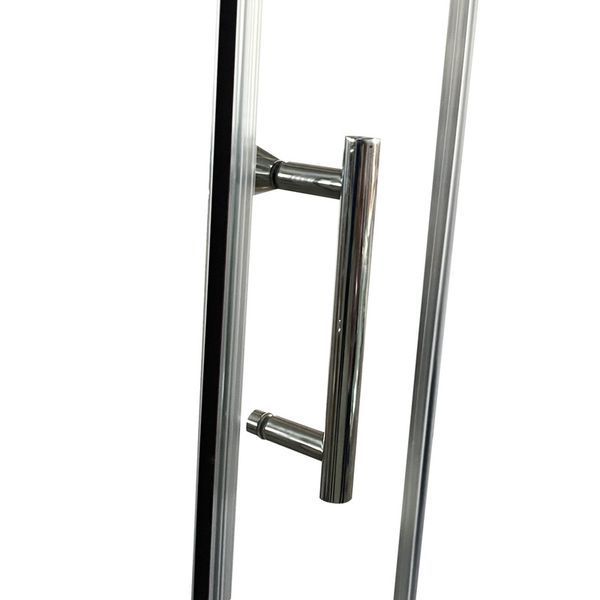 Душевая кабина без поддона Koer SR SC04, 100x100 см, стекло 5мм, хром, Easy Clean (KR5361) KR5361 фото