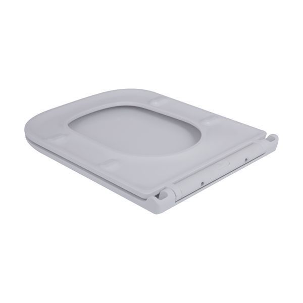 Унітаз-компакт Qtap Cardinal Ultra Quiet безобідковий з сидінням Soft-close QT04222168AUQ3W, підлоговий, білий SD00051950 фото