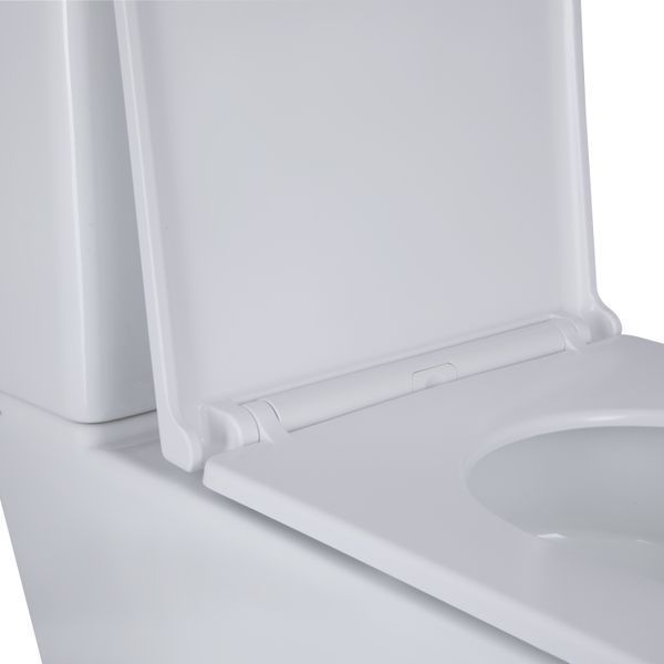 Унітаз-компакт Qtap Cardinal Ultra Quiet безобідковий з сидінням Soft-close QT04222168AUQ3W, підлоговий, білий SD00051950 фото