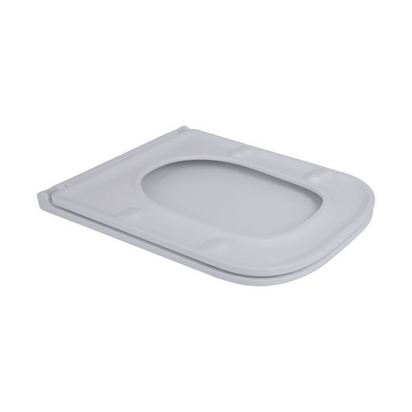 Унітаз-компакт Qtap Cardinal Ultra Quiet безобідковий з сидінням Soft-close QT04222168AUQ3W, підлоговий, білий SD00051950 фото