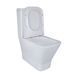 Унітаз-компакт Qtap Cardinal Ultra Quiet безобідковий з сидінням Soft-close QT04222168AUQ3W, підлоговий, білий SD00051950 фото 3