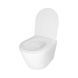 Унітаз підвісний Qtap Swan безобідковий Ultra Quiet з сидінням Soft-close QT16335179W SD00050900 фото 3