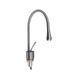 Змішувач для раковини Qtap Virgo з поворотним виливом QTVIR1066103K Gunmetal Black PVD SD00047490 фото 1