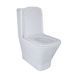 Унітаз-компакт Qtap Cardinal Ultra Quiet безобідковий з сидінням Soft-close QT04222168AUQ3W, підлоговий, білий SD00051950 фото 1