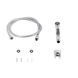 Набір для гігієнічного душу Qtap Inspai-Varius округлий QTSETCRMA021 Chrome/Grey (Set), довжина шланга 1200 SD00035713 фото 4