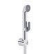 Набір для гігієнічного душу Qtap Inspai-Varius округлий QTSETCRMA021 Chrome/Grey (Set), довжина шланга 1200 SD00035713 фото 1