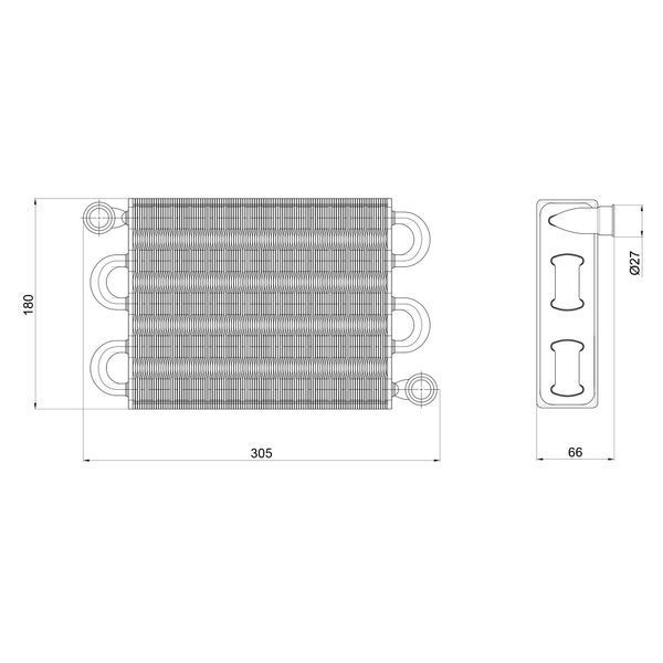 Первинний теплообмінник Thermo Alliance 6174275 SD00047945 фото