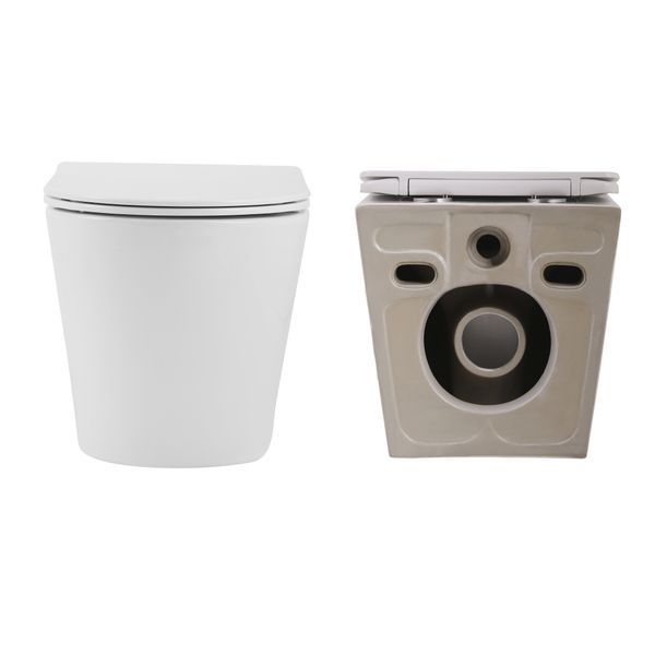 Унітаз підвісний Qtap Scorpio безобідковий Ultra Quiet з сидінням Soft-close QT1433053EUQW SD00050898 фото