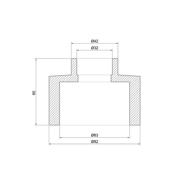 Муфта PPR Thermo Alliance 63х32 SD00029314 фото