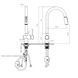 Смеситель для кухни Qtap Rozcesti с выдвижным изливом для питьевой воды QTROZ366CRM45938 Chrome, однорычажный SD00052062 фото 3