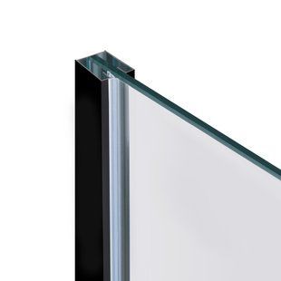 Душевая перегородка Qtap Walk-In Standard BLM2011.C8 100х200 см, стекло Clear 8 мм, покрытие CalcLess SD00051927 фото