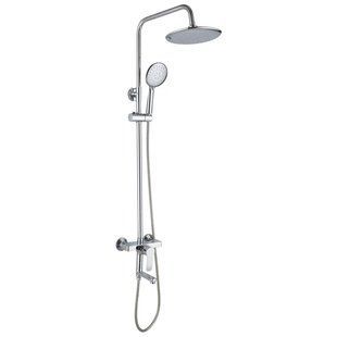 Душова колонка зі змішувачем MIXXUS PREMIUM DARIO 003-J, латунь, хром, 3 режими (MI1587) MI1587 фото