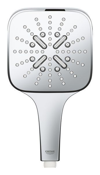 Душова система з термостатом Grohe Rainshower (26649000) &ndash; хром, 2 режими, Німеччина (26649000) 26649000 фото