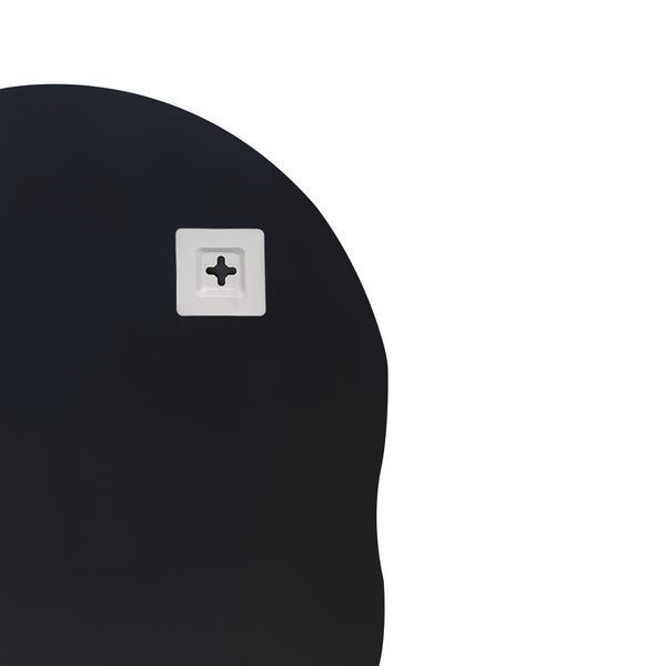 Зеркало Lidz Anny 600х850х106 настенное с полочкой прямоугольное с дугообразным верхом и фигурными боками SD00052533 фото
