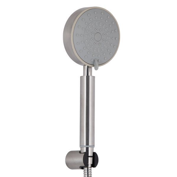 Змішувач для ванни Lidz Luna 005 (з душовим гарнітуром) (k35) LDLUN005NKS46093 Nickel, одноважільний SD00052217 фото