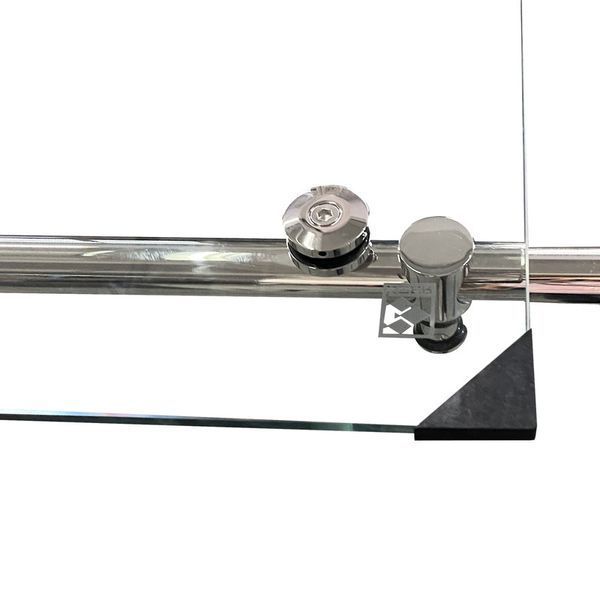Дверь в нишу Koer SR SD06 120x220 см, раздвижная, стекло 8мм Easy Clean, хром (KR5367) KR5367 фото