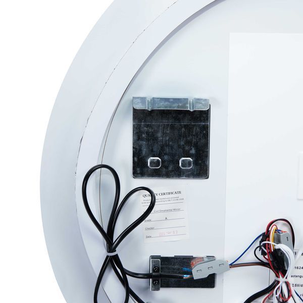 Дзеркало Qtap Scorpio R590 з LED-підсвічуванням Touch, з антизапотіванням, з диммером, рег. темп. кольори (3000-6500K) QT14782001W SD00045734 фото