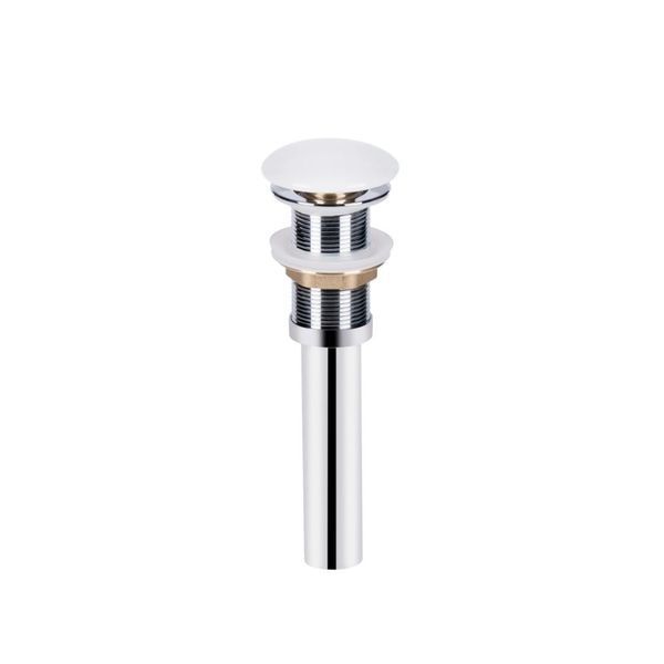 Комплект Qtap Owl: Раковина накладная круглая 400х400х155 мм White + Донный клапан PU02 SD00053443 фото