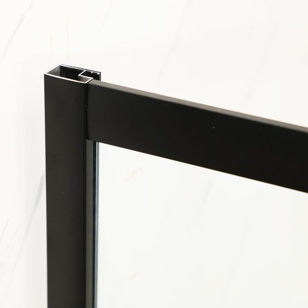 Душевая кабина без поддона Mixxus Premium DIVERSE SC02 90x90 Black, стекло 5мм (MI6862) MI6862 фото