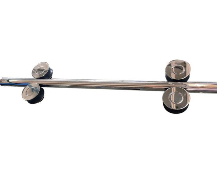 Дверь в нишу Koer SR SD06 120x220 см, раздвижная, стекло 8мм Easy Clean, хром (KR5367) KR5367 фото