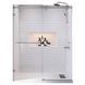 Дверь в нишу Koer SR SD06 120x220 см, раздвижная, стекло 8мм Easy Clean, хром (KR5367) KR5367 фото 1