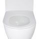 Унітаз підвісний Qtap Jay безобідковий Ultra Quiet з сидінням Soft-close QT07335177W SD00050899 фото 5