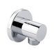Підключення для шланга Qtap Spojeni кругле QTCRMB030 Chrome, для шланга 1/2", латунь, хромований SD00035716 фото 1