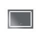 Дзеркало Mixxus Light MR01-80x60 (годинник, LED-підсвітка, антизапотівання) (MI5998) MI5998 фото 3